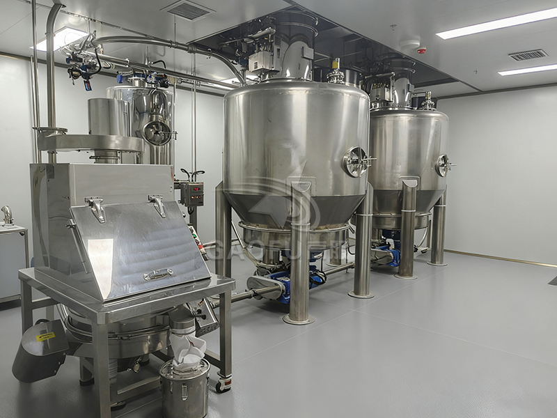 配料系統客戶現場